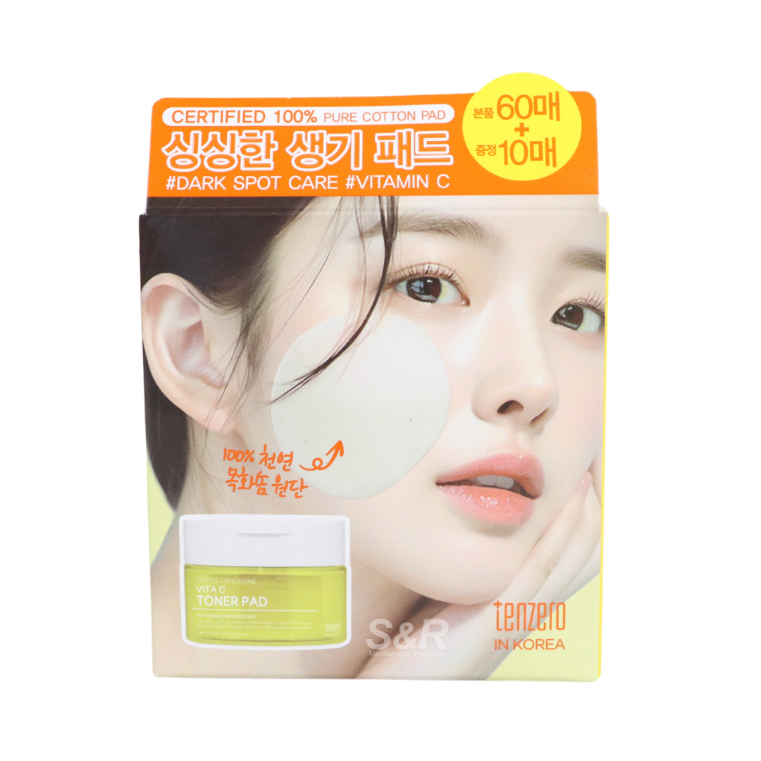 Tenzeno Green Tangerine Vita C Toner Pad 160g